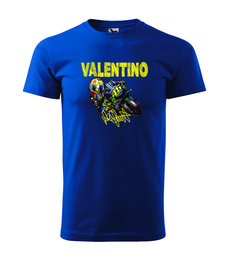 tričko VALENTINO - královská modrá