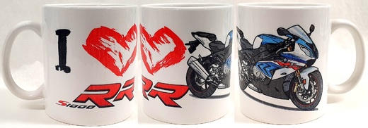 Hrnek S1000RR - bílý