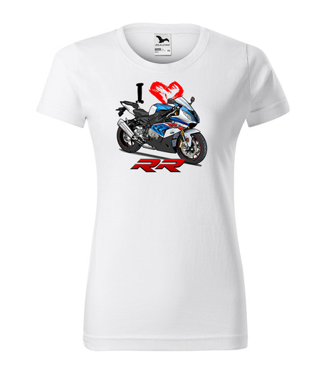 tričko S1000RR - dámské - bílé