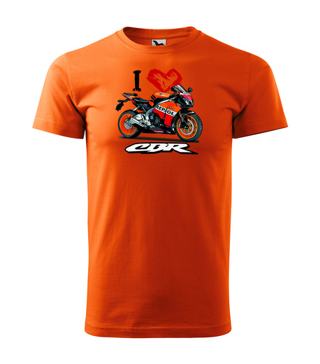 tričko CBR - oranžové