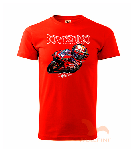 tričko DOVIZIOSO - červené - dětské