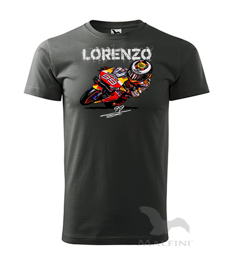 tričko LORENZO - černé - dětské