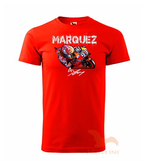 tričko MARQUEZ - červené