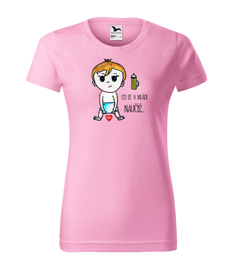 tričko Mimi - dámské - růžové