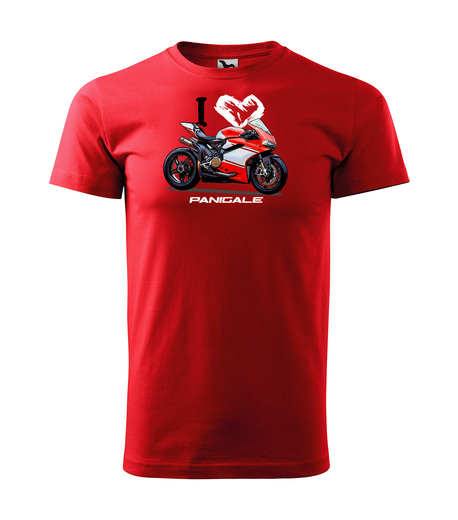 tričko PANIGALE - červené