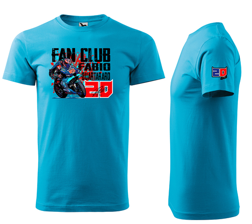 tričko Fabio - fanclub - tyrkysové - dětské